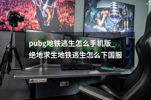 pubg地铁逃生怎么手机版_绝地求生地铁逃生怎么下国服-第1张-游戏-拼搏