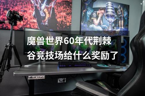 魔兽世界60年代荆棘谷竞技场给什么奖励了-第1张-游戏-拼搏