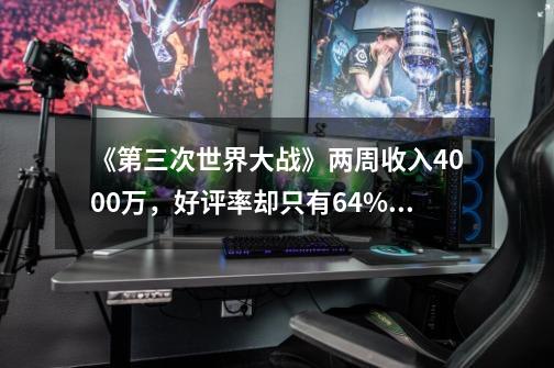 《第三次世界大战》两周收入4000万，好评率却只有64%。 后续优化-第1张-游戏-拼搏