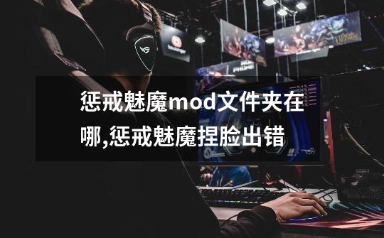 惩戒魅魔mod文件夹在哪,惩戒魅魔捏脸出错-第1张-游戏-拼搏