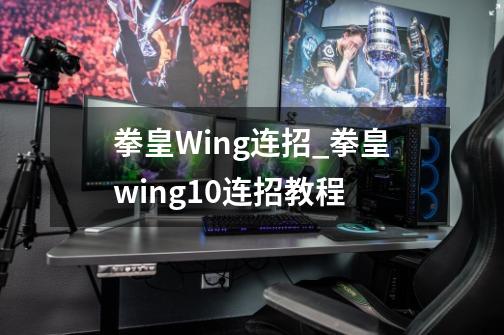 拳皇Wing连招_拳皇wing10连招教程-第1张-游戏-拼搏