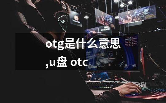 otg是什么意思,u盘 otc-第1张-游戏-拼搏