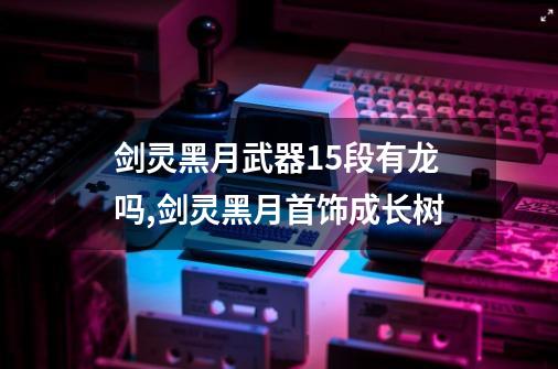 剑灵黑月武器15段有龙吗,剑灵黑月首饰成长树-第1张-游戏-拼搏