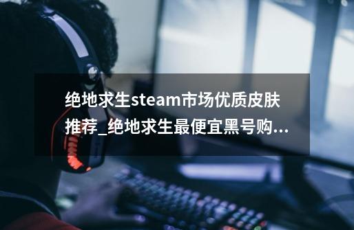 绝地求生steam市场优质皮肤推荐_绝地求生最便宜黑号购买平台-第1张-游戏-拼搏