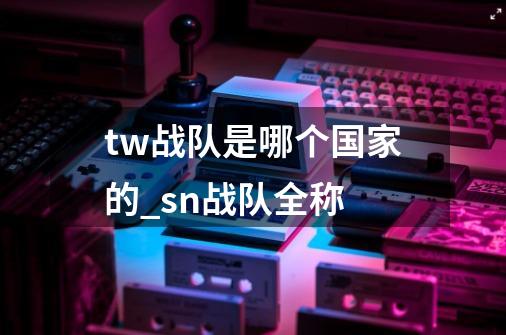 tw战队是哪个国家的_sn战队全称-第1张-游戏-拼搏